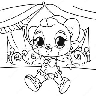 Pagina Para Colorear Circus Baby En Accion 16843-14185