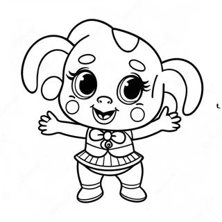 Pagina Para Colorear Circus Baby En Accion 16843-14186