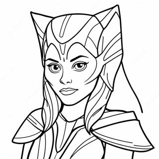 Pagina Para Colorear De Ahsoka Tano 17093-14376