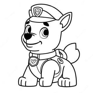 Pagina Para Colorear De Zuma De Paw Patrol 17203-14463