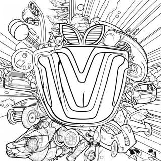 Pagina Para Colorear Del Logo De Honda 17374-14592