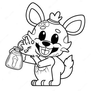 Pagina Para Colorear De Mangle Fnaf 17454-14655