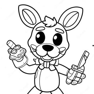 Pagina Para Colorear De Mangle Fnaf En Accion 17455-14658