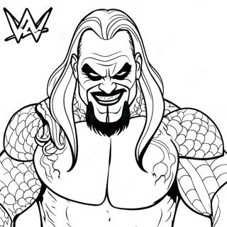 Pagina Para Colorear De Wwe The Fiend 17554-14734