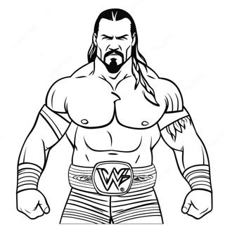 Pagina Para Colorear De Wwe 17614-14783