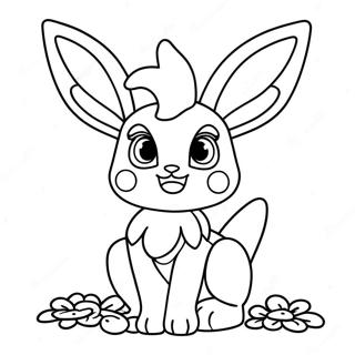 Pagina Para Colorear De Sylveon 17635-14791