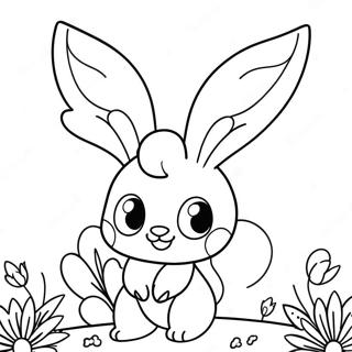 Sylveon Páginas para Colorear