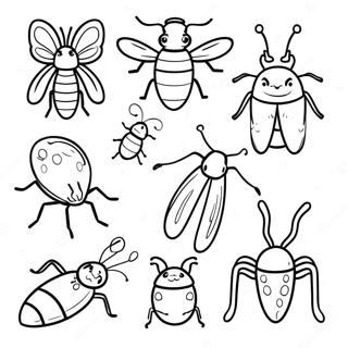 Pagina Para Colorear De Insectos 17715-14856