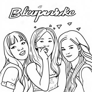 Pagina Para Colorear De Blackpink 1771-1457