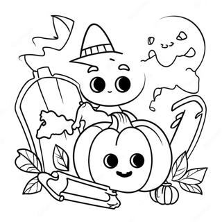 Pagina Para Colorear Estetica De Halloween 17725-14864