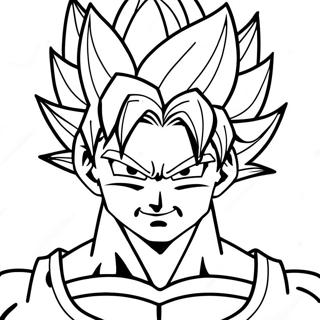 Pagina Para Colorear De Vegito En Forma De Super Saiyan 17786-14914