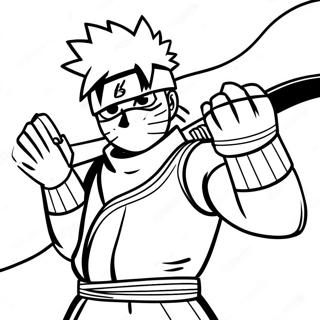 Pagina Para Colorear De Kakashi En Pose De Batalla 1782-1472