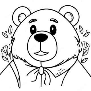 Pagina Para Colorear De Hey Bear 17985-15070