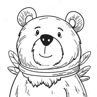 Pagina Para Colorear De Hey Bear 17985-15071