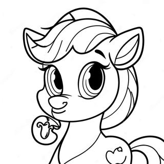 Pagina Para Colorear De Apple Jack 18075-15144