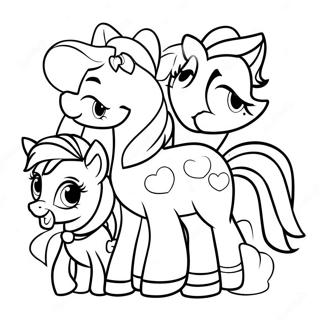 Pagina Para Colorear De Apple Jack Con Amigos 18076-15147