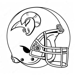 Pagina Para Colorear Del Logo De Los La Rams 18105-15167