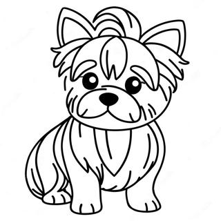 Pagina Para Colorear De Yorkie 18155-15206