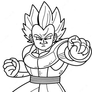 Pagina Para Colorear De Vegeta Super Saiyan En Batalla 18226-15274