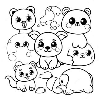 Pagina Para Colorear De Animales Bebes Lindos 18406-15420