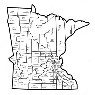 Minnesota Páginas Para Colorear