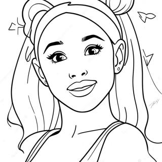 Pagina Para Colorear De Ariana Grande 1851-1522