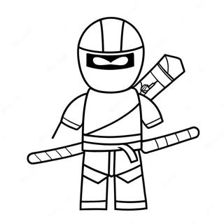 Pagina Para Colorear Ninja De Roblox 18535-15520