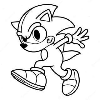 Pagina Para Colorear De Sonic Silver Corriendo Rapido 18636-15601