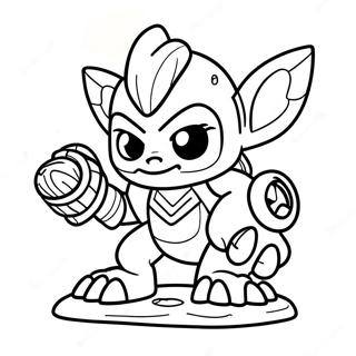 Pagina Para Colorear De Skylanders 18655-15614