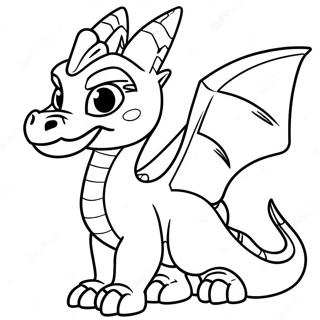 Pagina Para Colorear De Spyro El Dragon De Skylanders 18656-15617