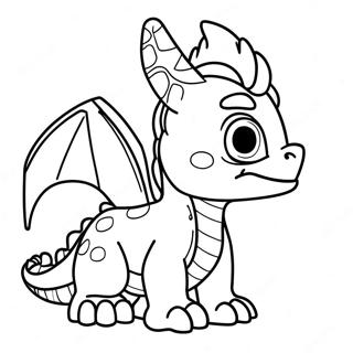 Pagina Para Colorear De Spyro El Dragon De Skylanders 18656-15619