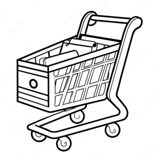 Pagina Para Colorear Del Carrito De Compras De Target 18786-15723