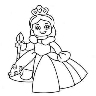 Pagina Para Colorear De Princesa Lego 18928-15831