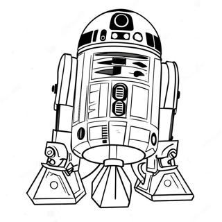 Pagina Para Colorear De R2 D2 En Accion 18939-15841