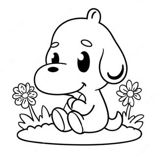 Pagina Para Colorear De Snoopy Con Woodstock 19159-16017