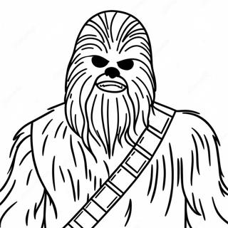 Chewbacca Páginas Para Colorear