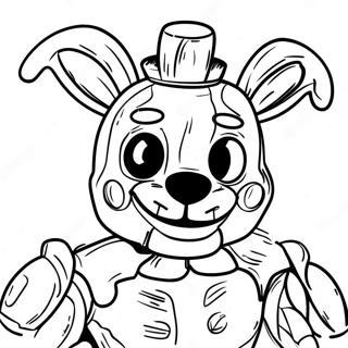 Springtrap Páginas Para Colorear