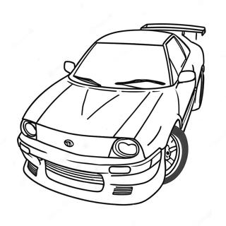 Pagina Para Colorear De Un Coche Jdm 19468-16263