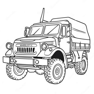 Pagina Para Colorear De Camion Del Ejercito 19558-18295