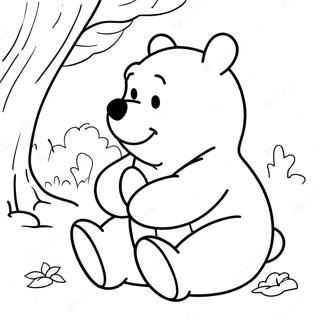 Pagina Para Colorear De Winnie The Pooh Clasico 19608-18334