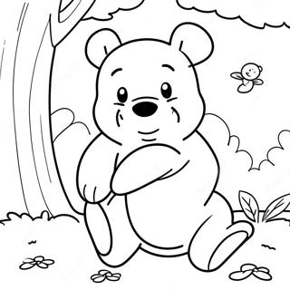 Pagina Para Colorear De Winnie The Pooh Clasico 19608-18336