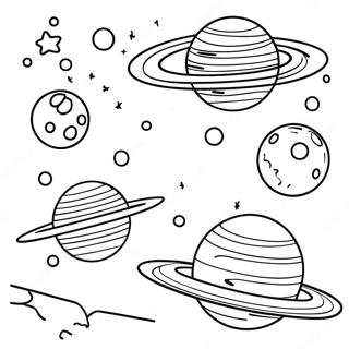 Pagina Para Colorear Del Sistema Solar 1961-1611