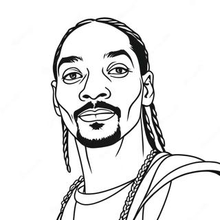 Snoop Dogg Páginas Para Colorear