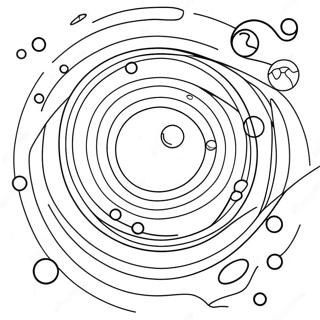 Pagina Para Colorear De Orbitas Planetarias Coloridas 1962-1615