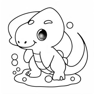 Pokémon De Tipo Agua Páginas Para Colorear