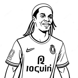 Ronaldinho Páginas Para Colorear