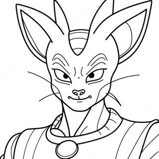 Pagina Para Colorear De Beerus 19858-18536