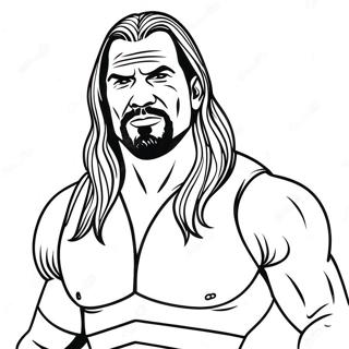 Pagina Para Colorear De Wwe 20008-18654