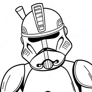 Clon Trooper Arc Trooper Páginas Para Colorear