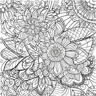 Pagina Para Colorear De Mandala De Henna 20069-18695